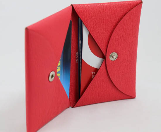 hermes card holder review