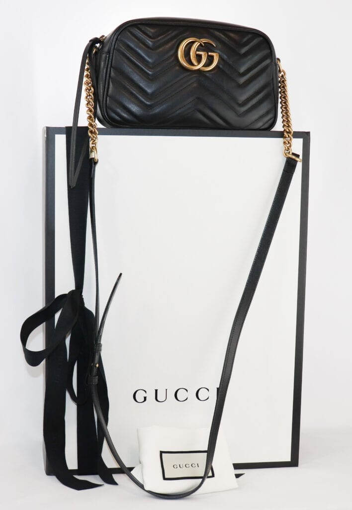 gucci mini chain camera bag