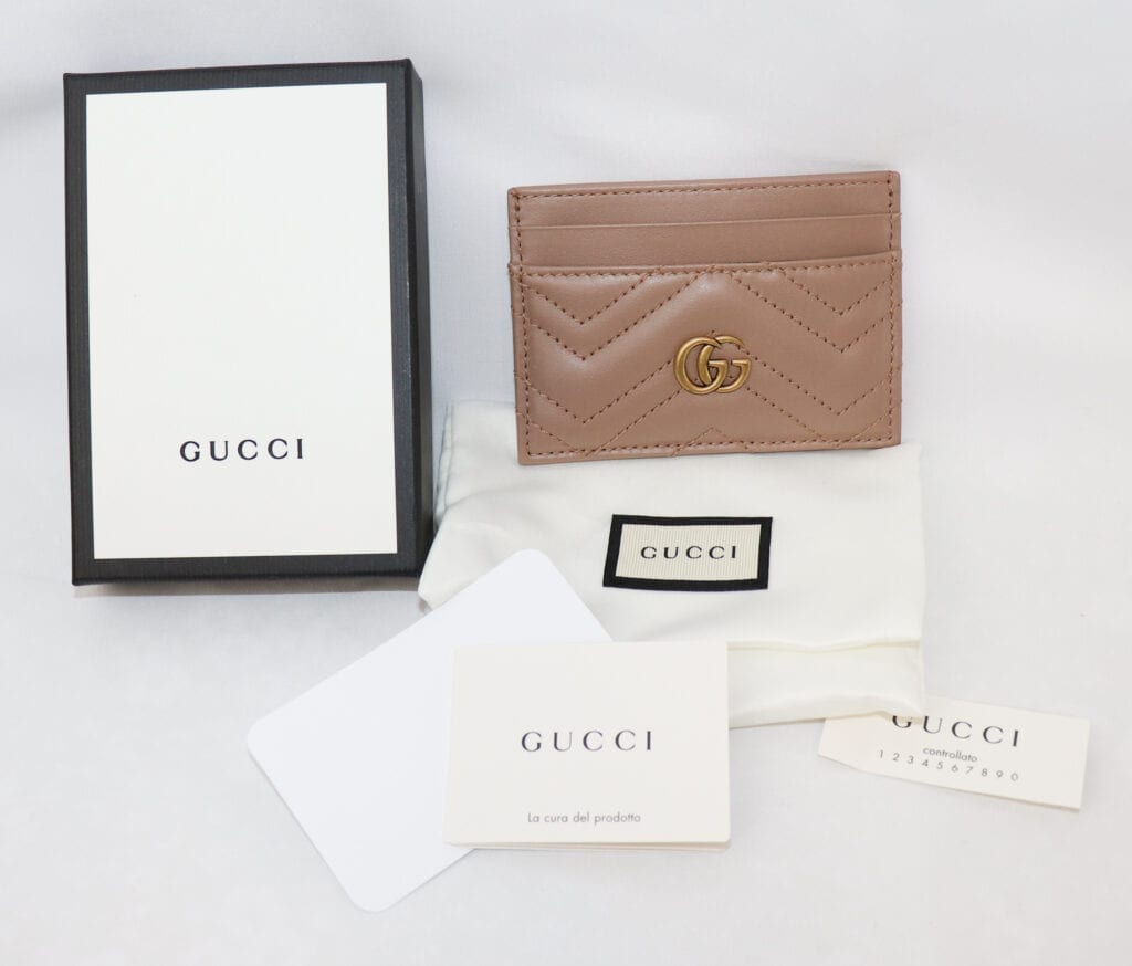 Gucci Marmont Leather Card Case - A Little Beauty Luxeaholic