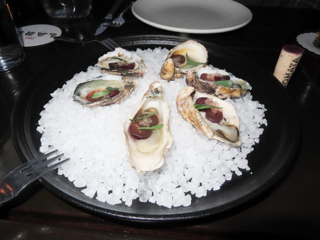 Pacific Gold Oysters sourced from Morro Bay, California