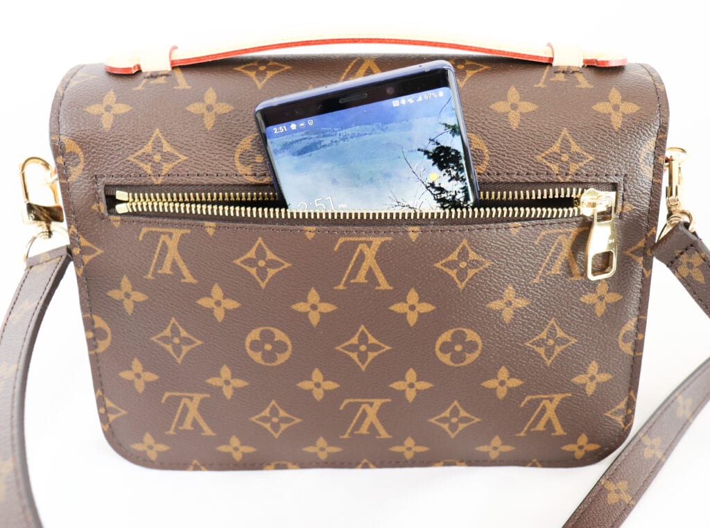 LV Pochette Metis 1 Year Review Defects in Glazing 