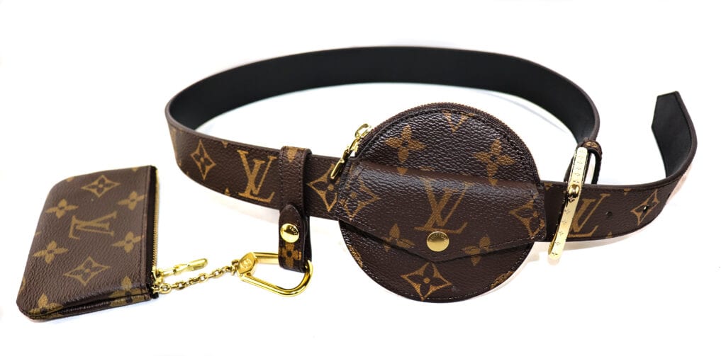 LOUIS VUITTON LOUIS VUITTON DAILY MULTI POCKET 30MM BELT